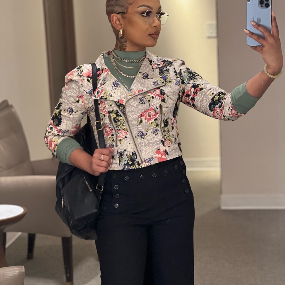 Floral Blazer Jacket